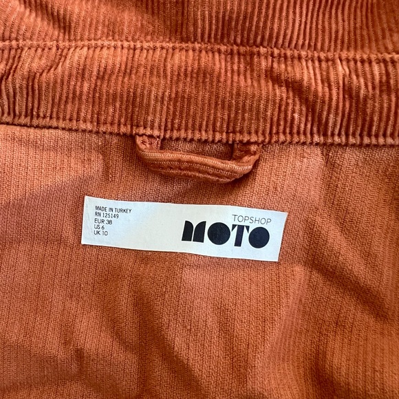 Topshop Corduroy Jacket - Picture 2 of 2